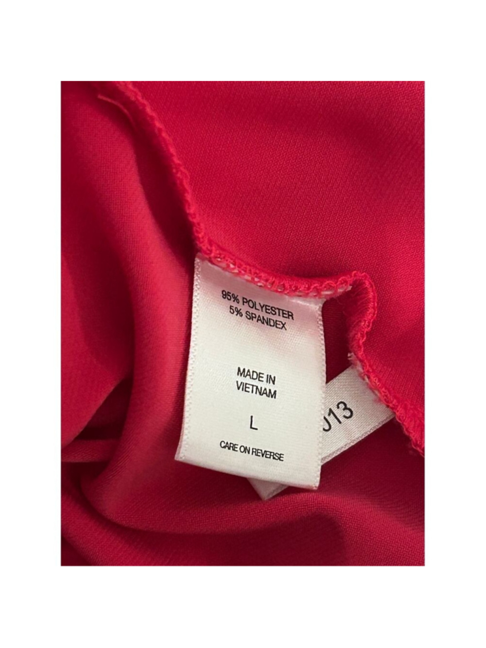 New York Company Fuchsia Tunic Top Large Y2K Career Casual Chic - Picture 5 of 5